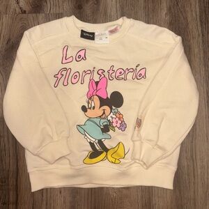 USED Toddler Girl Minnie Mouse Sweatshirt